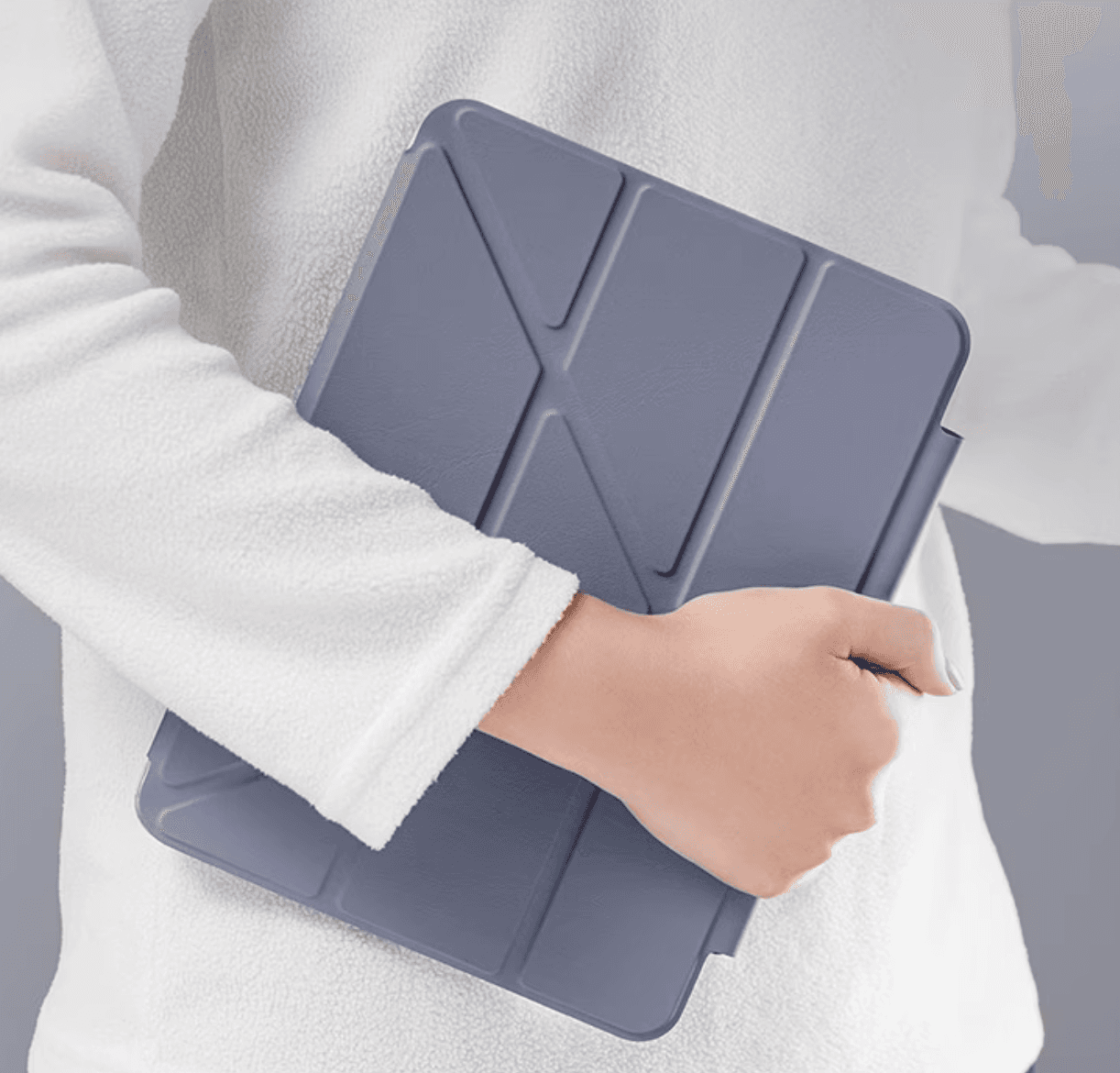 タブレットケース iPad Air/iPad PRo/mini 多機能折りたたみ式保護タブレットスタンド＜高級＞