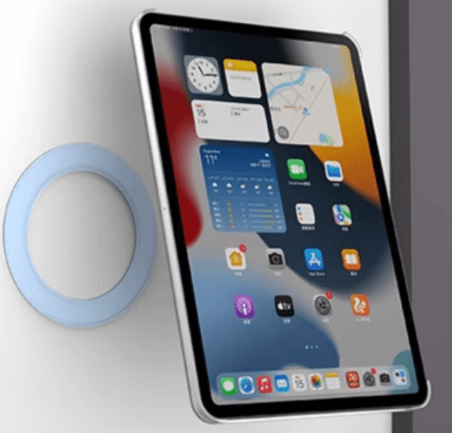 タブレットケース iPad/iPad Air/iPad PRo/mini/タブレットケース 磁石吸着円形リング付き薄型保護カバー（フィルム付き）