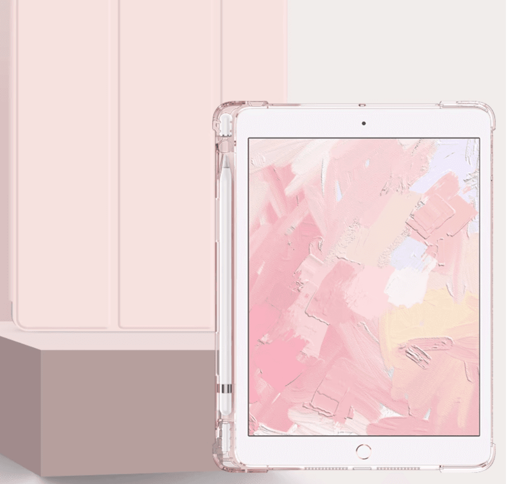 タブレットケース iPad/iPad Air/iPad PRo/miniタブレットケース 二重構造透明保護ケース