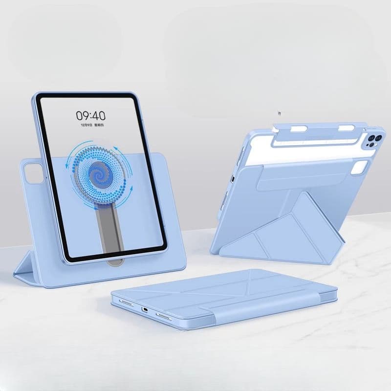 タブレットケース 多角度調整型浮き輪スタンド保護ケース iPad/iPad Air/iPad Pro/mini