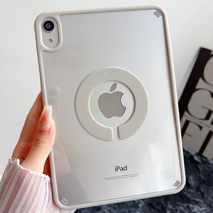 タブレットケース 透明感マグネット吸着保護カバー iPad/iPad Air/iPad Pro/mini