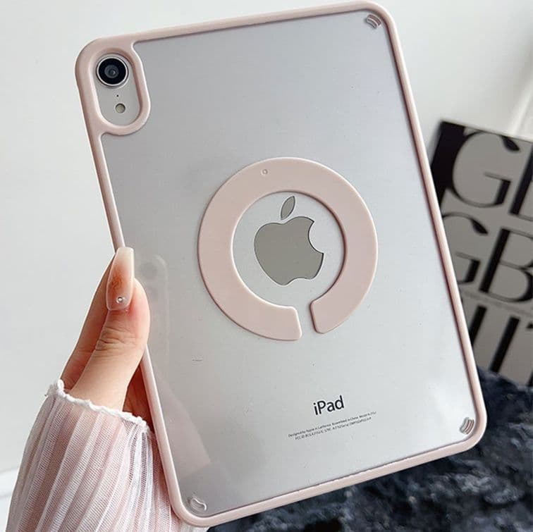 タブレットケース 透明感マグネット吸着保護カバー iPad/iPad Air/iPad Pro/mini