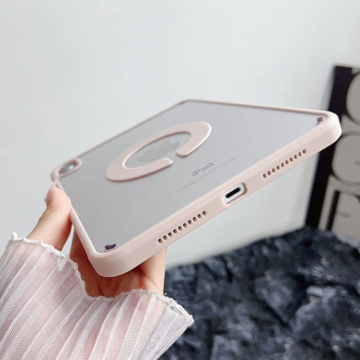 タブレットケース 透明感マグネット吸着保護カバー iPad/iPad Air/iPad Pro/mini