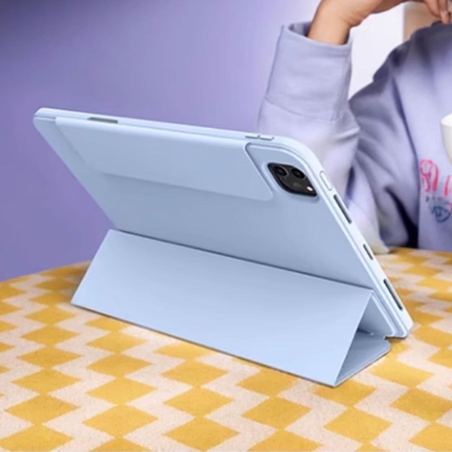 タブレットケース 無痕磁気吸着折りたたみ式保護カバー iPad/iPad Air/iPad Pro/mini