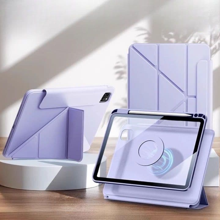 タブレットケース 無痕磁気吸着折りたたみ式保護カバー iPad/iPad Air/iPad Pro/mini