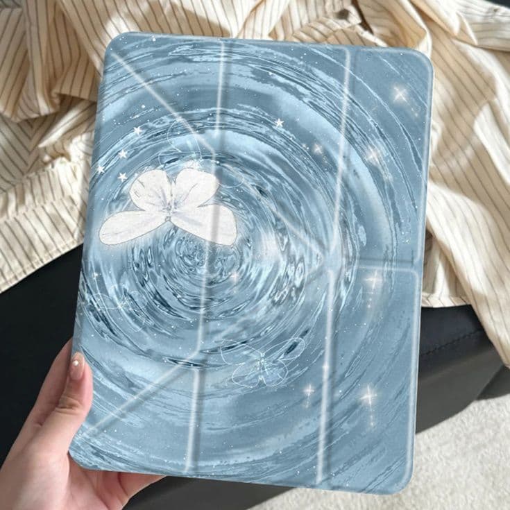 タブレットケース 夢幻蝶舞 タブレット保護カバー iPad/iPad Air/iPad Pro/mini