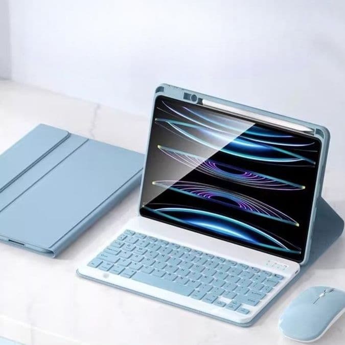 タブレットケース マグネット着脱式キーボード付き保護ケース iPad/iPad Air/iPad Pro/mini