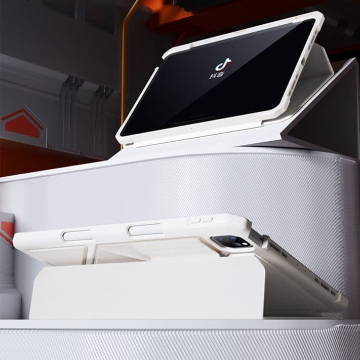 タブレットケース 360度回転式折りたたみ支台 iPad/iPad Air/iPad Pro/mini