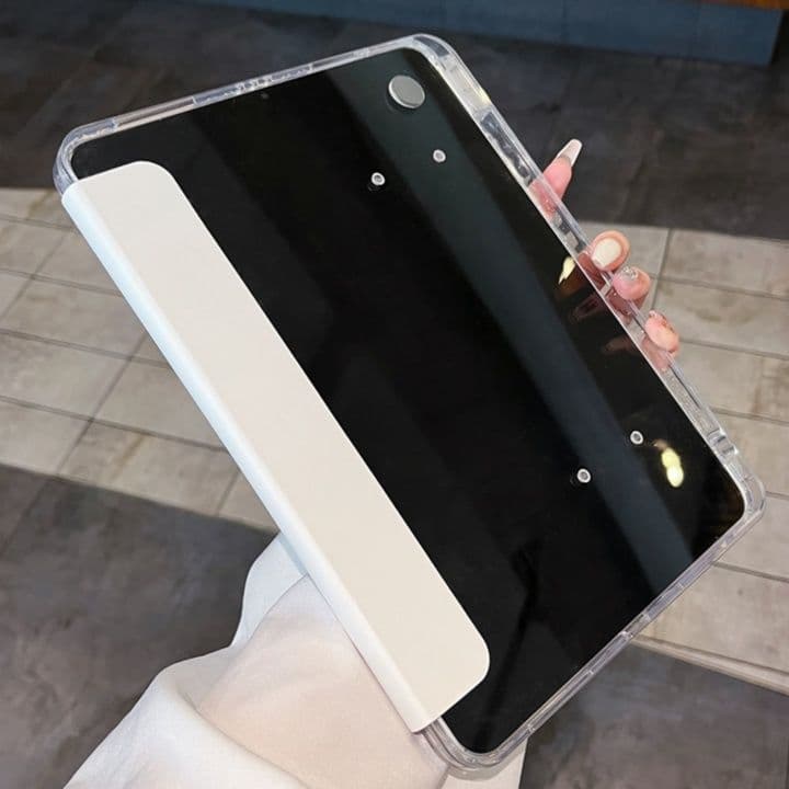 タブレットケース 透明スタンド機能付き保護ケース iPad/iPad Air/iPad Pro/mini