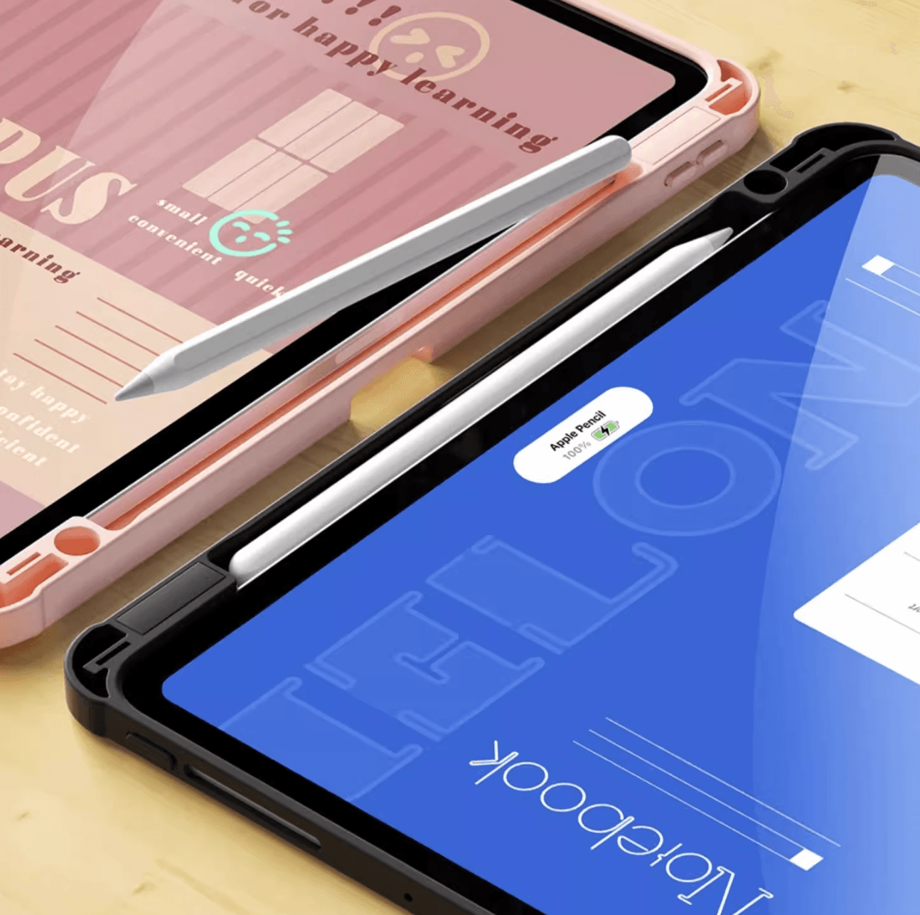 タブレットケース  ノート風 全方位回転式 防塵耐衝撃タブレット保護ケース iPad/iPad Air/iPad PRo/mini