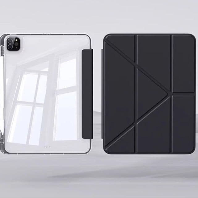 タブレットケース Xiaomi 3つ折りタブレットケース 多角度スタンド付き保護ケース