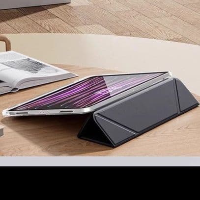 タブレットケース Xiaomi 3つ折りタブレットケース 多角度スタンド付き保護ケース