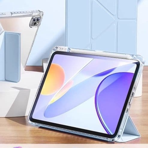 タブレットケース Xiaomi 3つ折りタブレットケース 多角度スタンド付き保護ケース