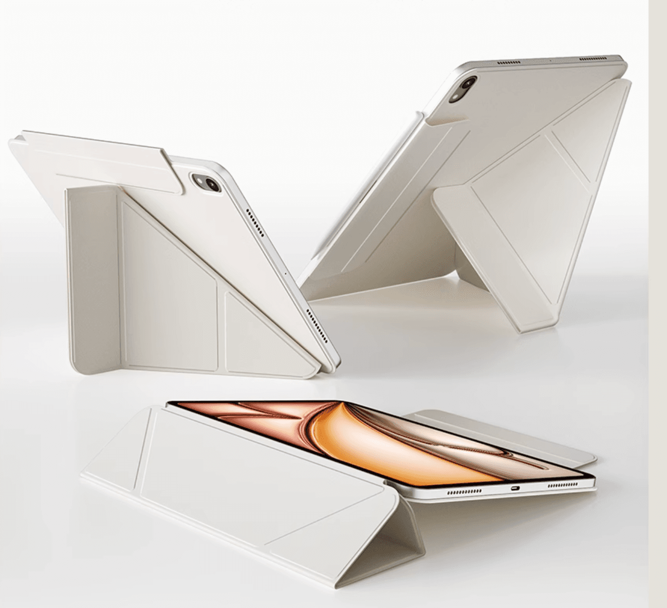 タブレットケース 磁気吸着折り畳みタブレットカバー iPad/iPad Air/iPad Pro/mini
