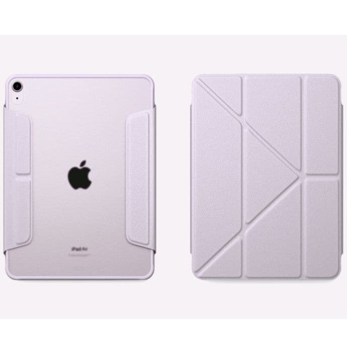 タブレットケース 磁力スタンド半透明保護カバー iPad/iPad Air/iPad Pro