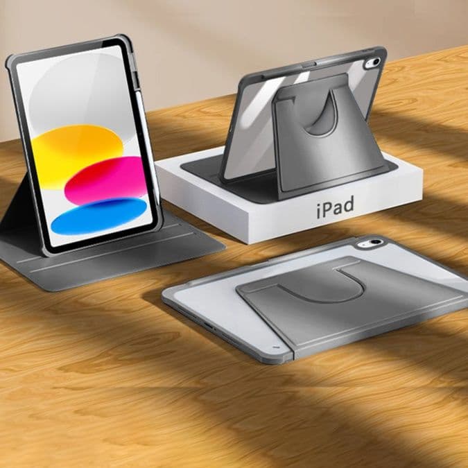 タブレットケース 自由回転 多機能タブレット保護ケース iPad/iPad Air/iPad Pro/mini