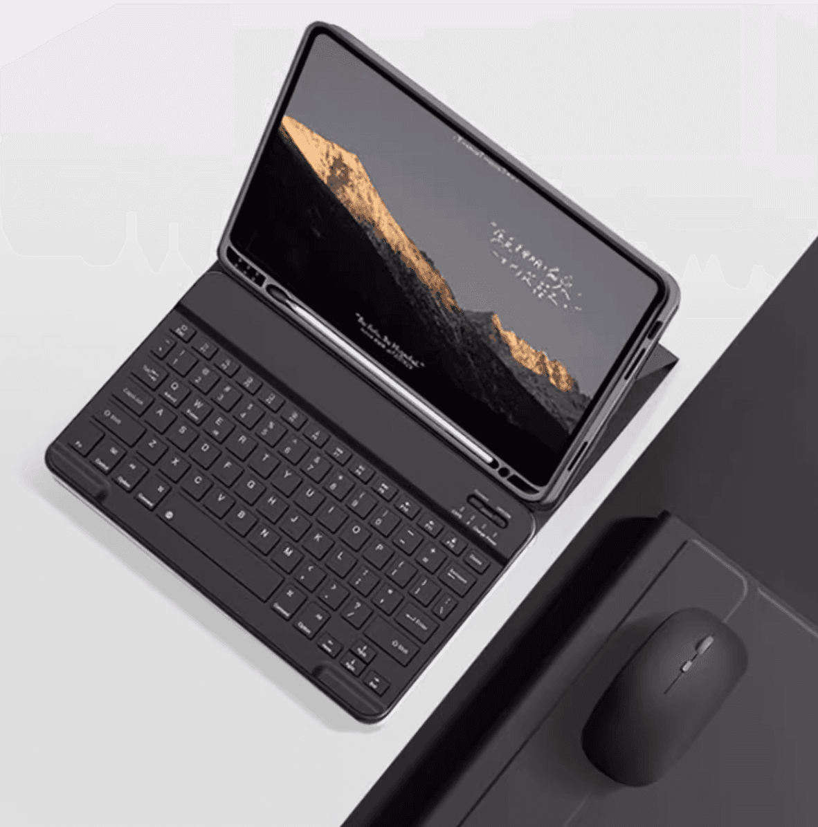 タブレットケース iPad/iPad Air/iPad Pro/mini マグネット式/LEDキーボード付き保護カバー