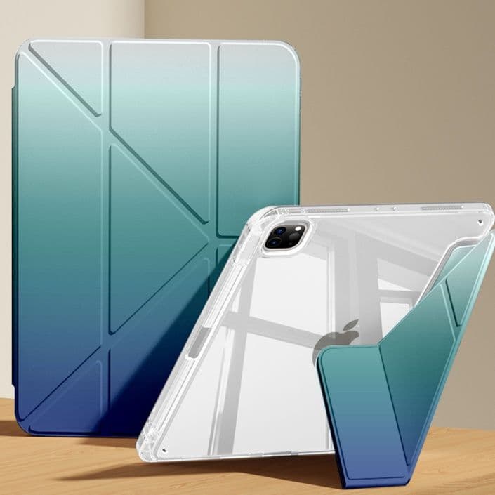 タブレットケース iPad/iPad Air/iPad Pro/mini 多角形スタンド機能付き保護ケース