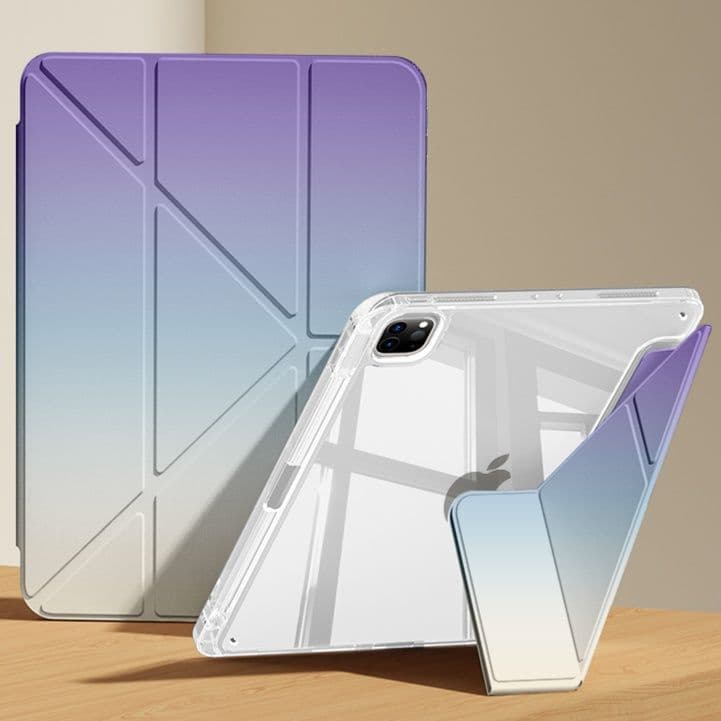 タブレットケース iPad/iPad Air/iPad Pro/mini 多角形スタンド機能付き保護ケース