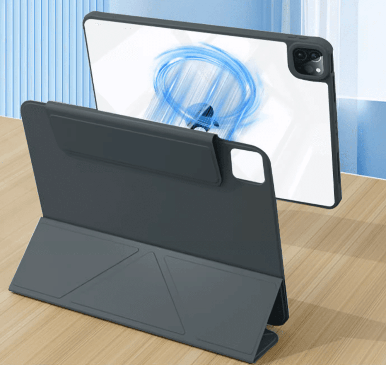 タブレットケース iPad 多機能折りたたみ式保護タブレットケース