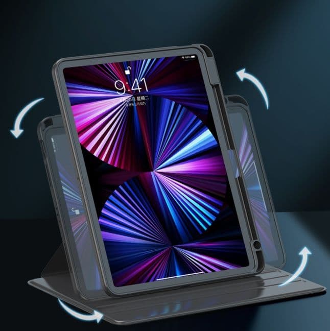 タブレットケース 折りたたみ式スタンド機能付き保護カバー iPad/iPad Air/iPad Pro/mini