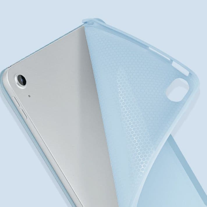 タブレットケース 三つ折り軽量シリコン保護カバー iPad/iPad Air/iPad Pro/mini
