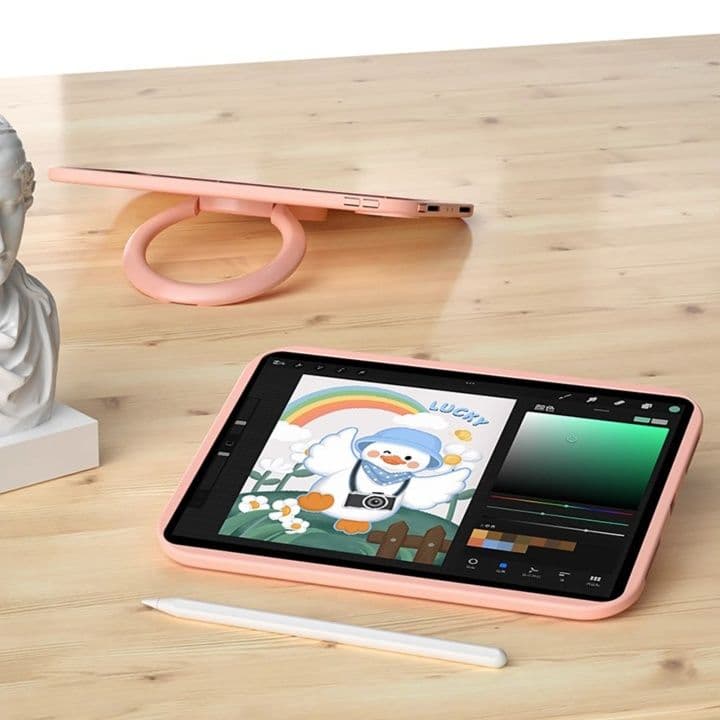 タブレットケース スマイルリング付き保護ケース iPad/iPad Air/iPad Pro/mini