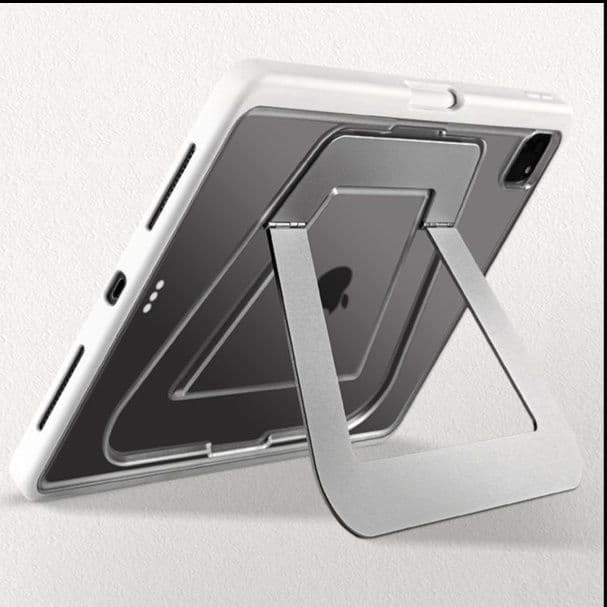 タブレットケース iPad/iPad Air/iPad PRo アルミタブレットケース 創作者のための多角度スタンド機能付きケース