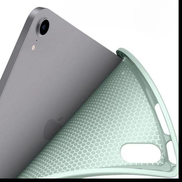 タブレットケース iPad/iPad Air/iPad Pro/miniタブレットケース 側面磁気充電対応ペン収納三つ折り保護ケース