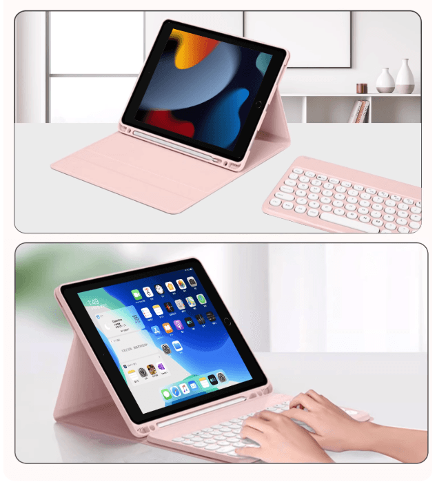 タブレットケース ＜キーボード付き＞収納付き分離型タブレットケース  iPad/iPad Air/iPad Pro/mini