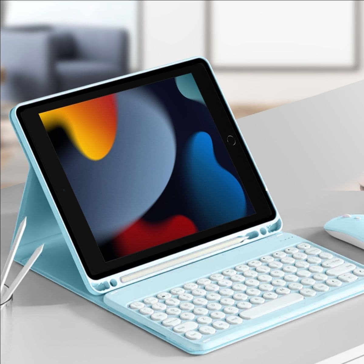 タブレットケース ＜キーボード付き＞収納付き分離型タブレットケース  iPad/iPad Air/iPad Pro/mini