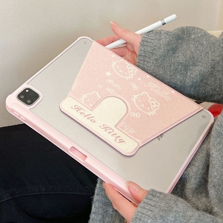 タブレットケース 子猫模様の手帳型保護カバー iPad/iPad Air/iPad Pro/mini