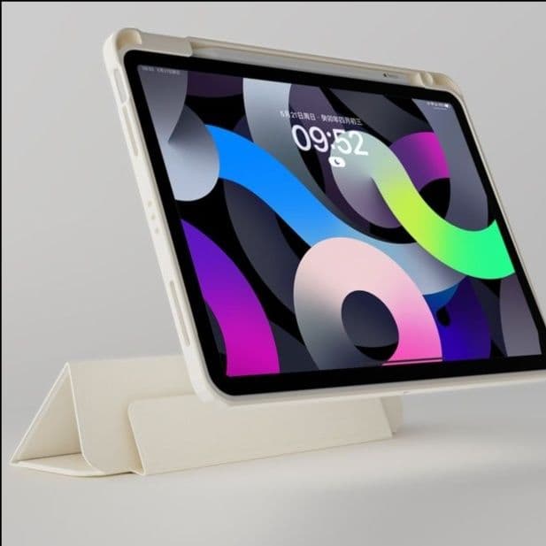 タブレットケース iPad/iPad Air/iPad Pro/mini 透明磁気分離式 ペンケース付き保護カバー