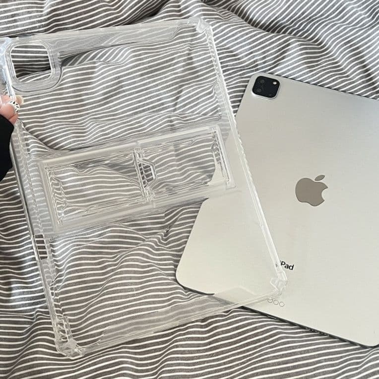 タブレットケース 透明スタンド機能付き保護ケース iPad/iPad Air/iPad Pro/mini/ Xiaomi / OPPO