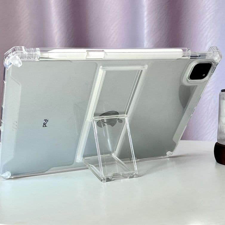 タブレットケース 透明スタンド機能付き保護ケース iPad/iPad Air/iPad Pro/mini/ Xiaomi / OPPO
