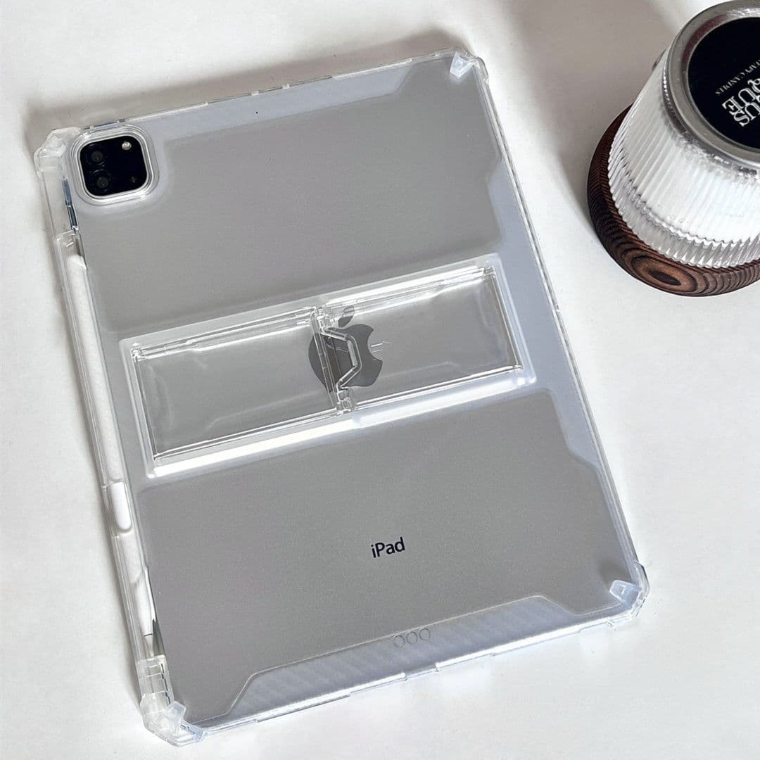 タブレットケース 透明スタンド機能付き保護ケース iPad/iPad Air/iPad Pro/mini/ Xiaomi / OPPO