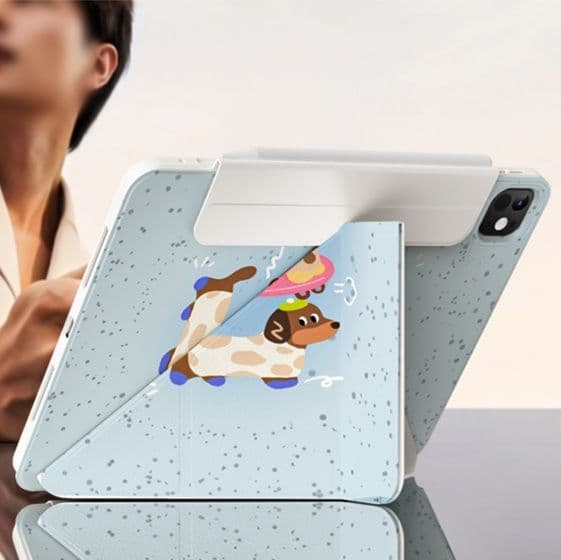 タブレットケース かわいい子犬デザイン保護カバー iPad/iPad Air/iPad Pro/mini