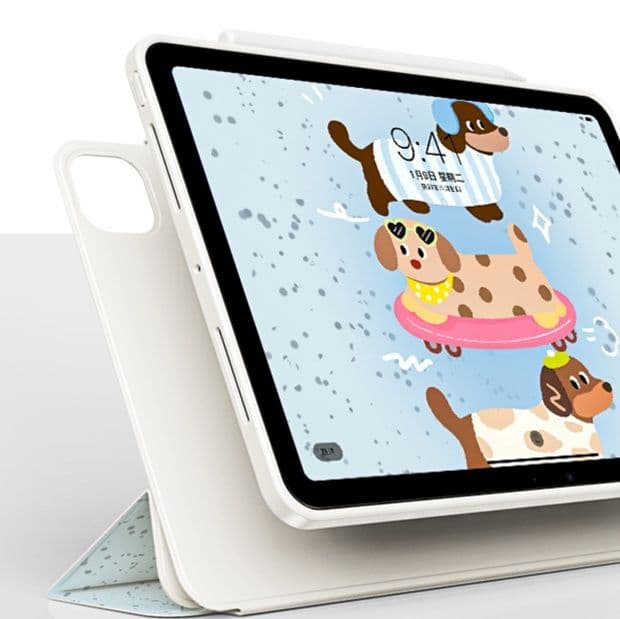 タブレットケース かわいい子犬デザイン保護カバー iPad/iPad Air/iPad Pro/mini