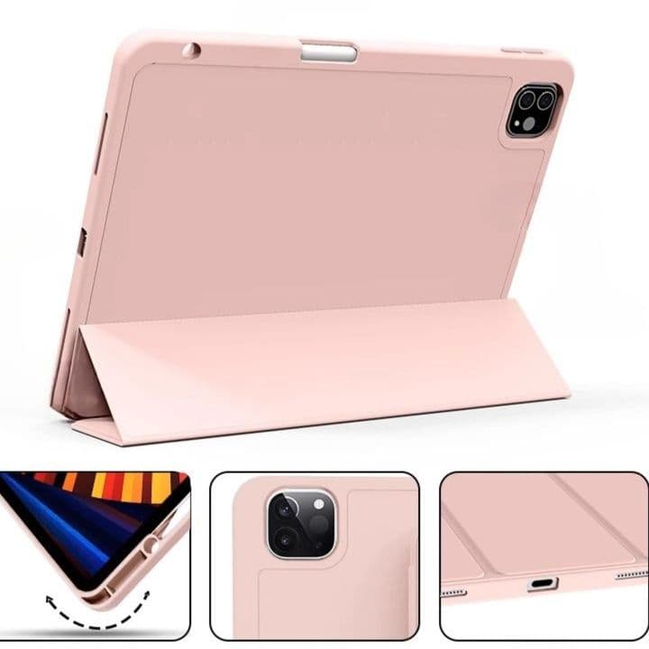 タブレットケース 省電力設計 三つ折り保護カバー iPad/iPad Air/iPad Pro/mini