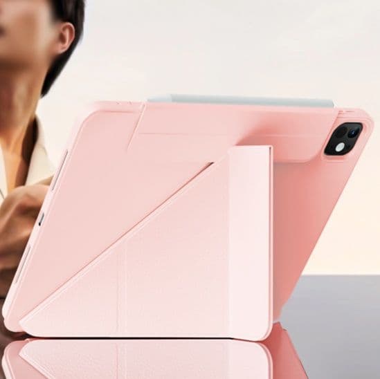タブレットケース 折りたたみ式多機能磁気吸着保護ケース iPad/iPad Air/iPad Pro/mini