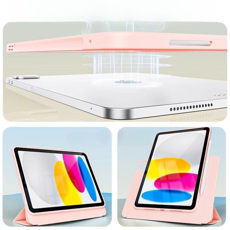 タブレットケース 折りたたみ式多機能磁気吸着保護ケース iPad/iPad Air/iPad Pro/mini
