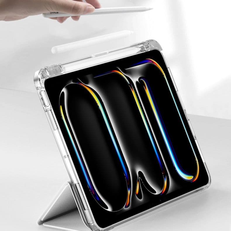タブレットケース 三つ折り変形スタンド機能付き保護カバー iPad/iPad Air/iPad Pro/mini
