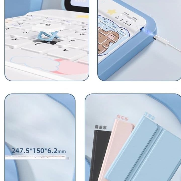 タブレットケース キーボード一体型多機能保護ケース iPad/iPad Air/iPad Pro/mini