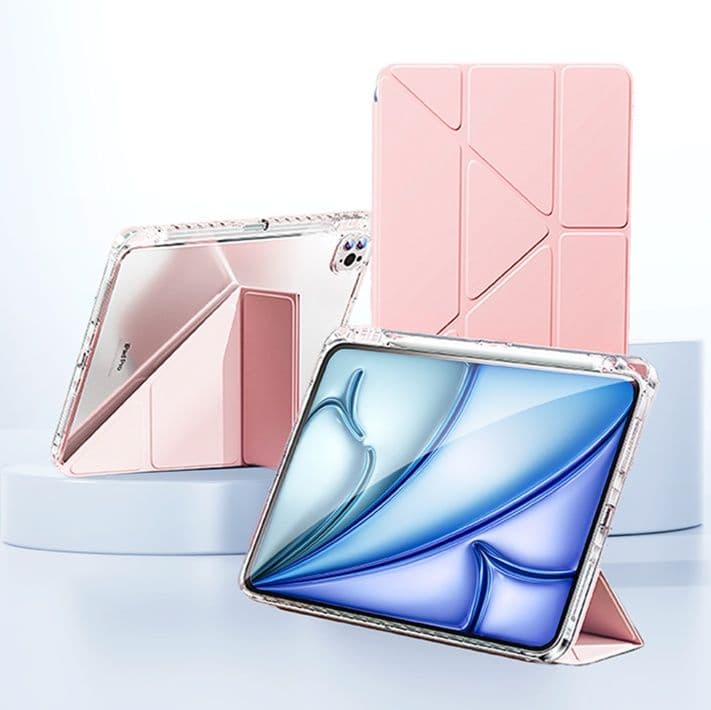 タブレットケース 幾何学デザイン多角度スタンド機能付きケース iPad/iPad Air/iPad Pro/mini
