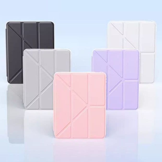 タブレットケース 幾何学デザイン多角度スタンド機能付きケース iPad/iPad Air/iPad Pro/mini
