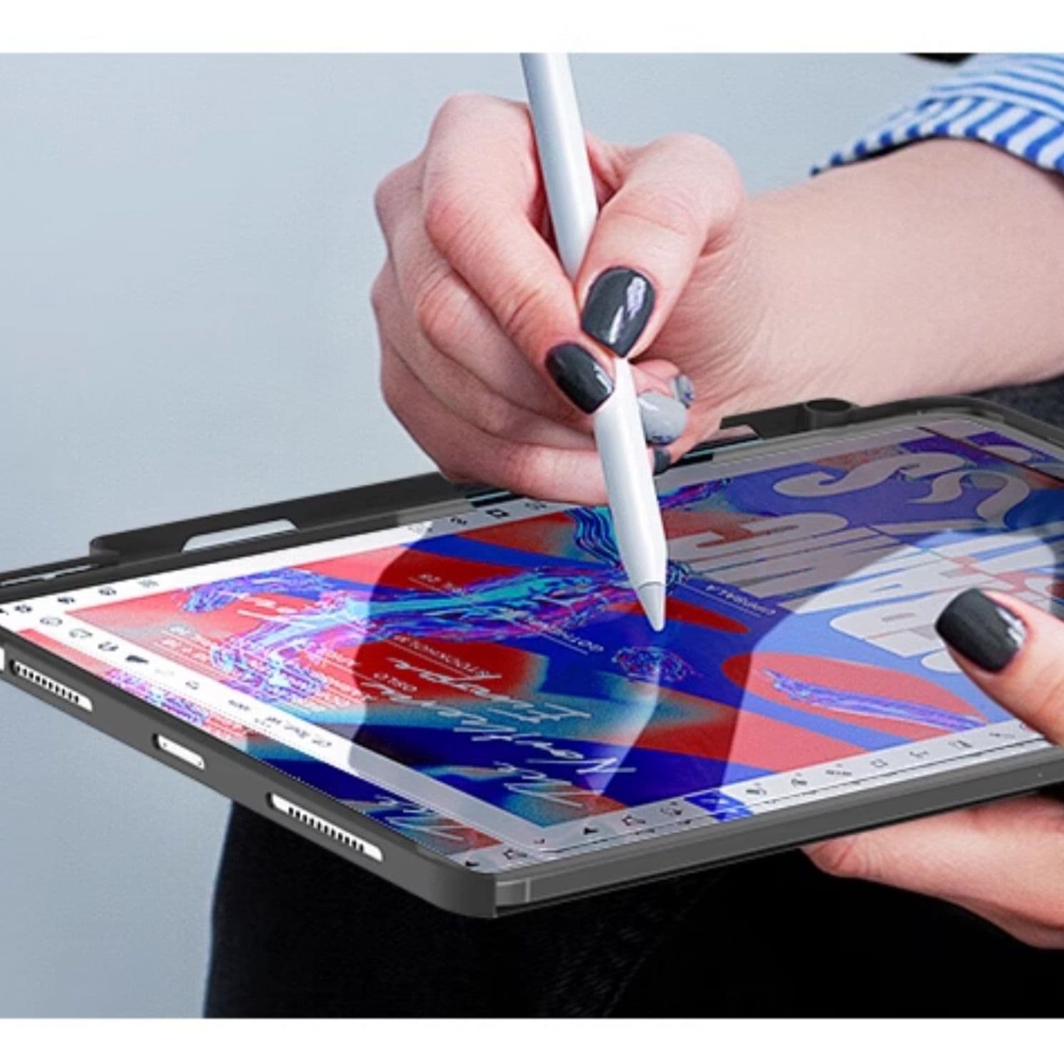 タブレットケース ＜キーボード付き＞マグネット式タブレットカバー iPad/iPad Air/iPad Pro/mini