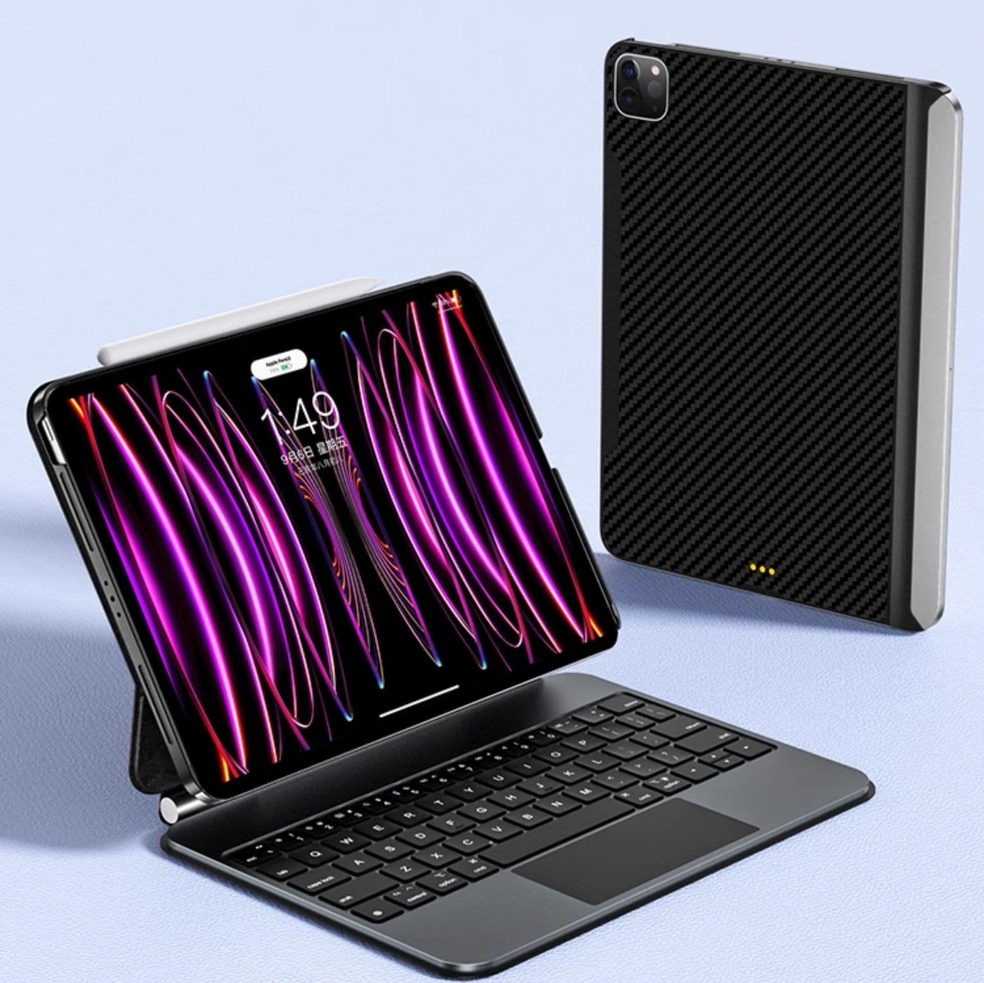タブレットケース ＜キーボード付き＞マグネット式タブレットカバー iPad/iPad Air/iPad Pro/mini