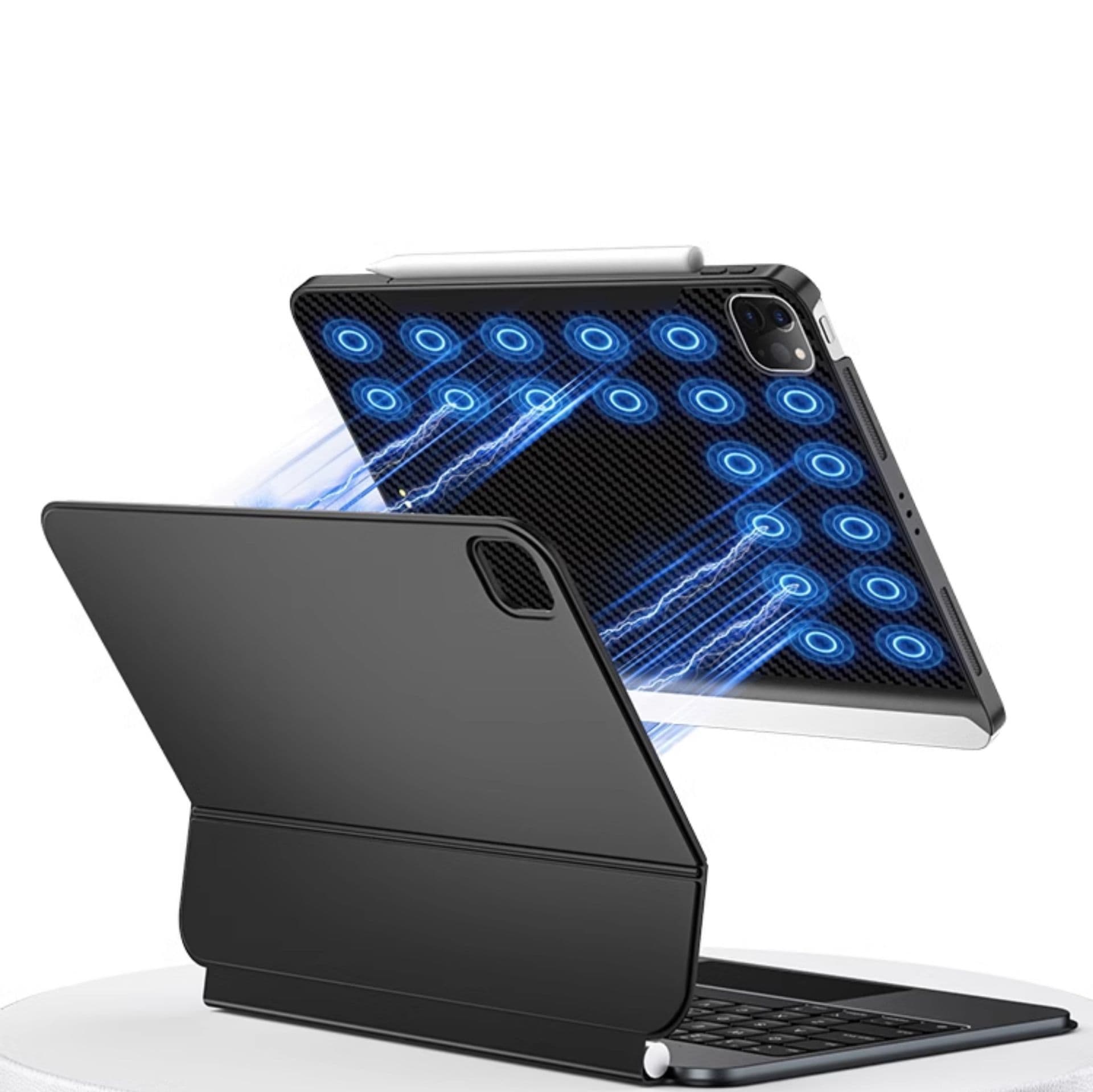 タブレットケース ＜キーボード付き＞マグネット式タブレットカバー iPad/iPad Air/iPad Pro/mini