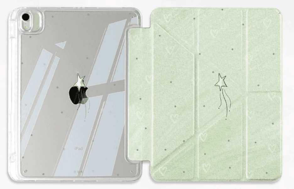 タブレットケース 空と蝶のクリア保護ケース iPad/iPad Air/iPad Pro/mini