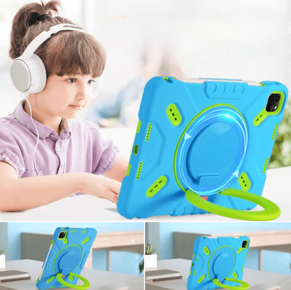 タブレットケース 子供向け/360度回転/耐衝撃/タブレットケース　iPad/iPad Air/iPad Pro